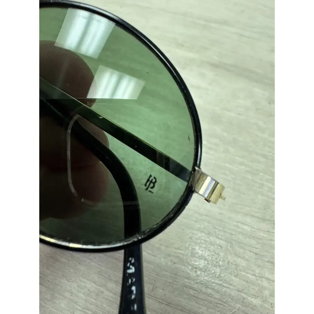 Vintage Ray Ban B&L Bolhrom Oval Sunglasses Gold Frame Mens